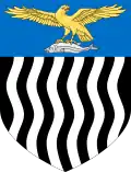 شعار رودسيا الشمالية الذي كان مستخدما مابين عامي 1923 - 1953.
