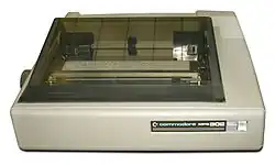 طابعة كومودور موديل ام بي اس 802 MPS