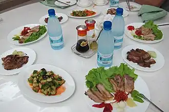 أطعمة كورية شمالة