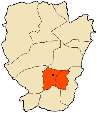 موقع دائرة عين الصفراء