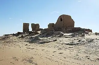 أطلال معبد قصر الضباشية