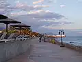الغروب في دهب.