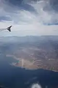 تصوير جوي لمدينة دهب.