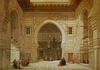 جامع الغوري، مصر (من لوحات روبرتس)