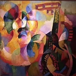 روبرت ديلوناي، سولي، جولة، إيروبلين ( الشمس، البرج، الطائرة )، 1913