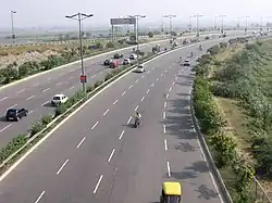 A Delhi underground metro station