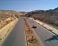 طريق مزدوج في درنة، ليبيا