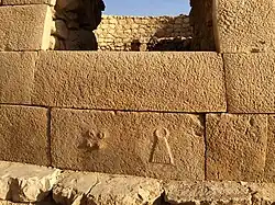 نقوش أثرية في المليحة من فترة أم النار