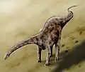 ديبلودوكس، وصل طولها إلى أكثر من 30 م، كان من الصوروبودات الشائعة خلال الجوراسي المتأخر.