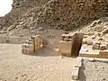 السرداب على الناحية الشمالية للهرم