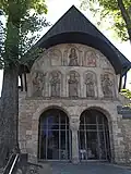 الجزء الأمامي المتبقي من الكنيسة الكبرى