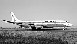 DC-8-11 компании United Airlines