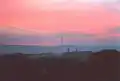 نور الغسق في درسدن، ساكسونيا، ألمانيا