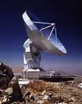 التلسكوب السويدي التحت مليمتري في لا سيلا ،شيلي