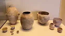 أواني الفخار المبكرة ، ثقافة اليرموك