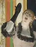 إدغار ديغا، المغني ذو القفاز، 1878