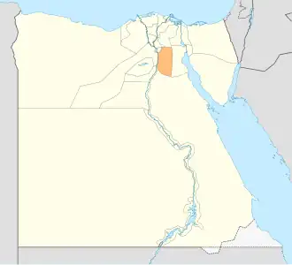 الموقع في جمهورية مصر العربية عام 2008
