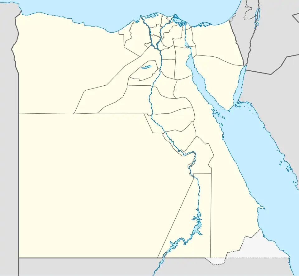 نويبع على خريطة مصر