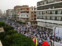 سكان المدينة أدوا صلاة عيد الفطر (1436 هـ) مجتمعين كما هي عادة كل عيد.