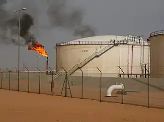 حقل نفطي في ليبيا