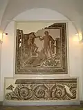 فسيفساء تمثل إطلاق سراح أريانا