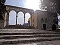 أحد الطرق المؤدية لقبة الصخرة في القدس الشريف 2019.