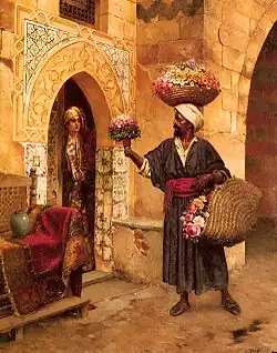 بائع الزهور، رودولف إرنست