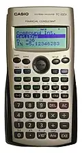 آلة حاسبة مالية FC-100V