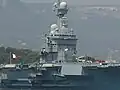 Le Charles de Gaulle à quai à Toulon