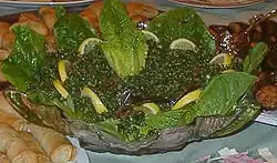 طبق التبولة.