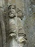 تماثيل بوابة الكنيسة (التفاصيل 2).