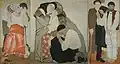 لوحة ثلاثية الدرفات رسمها الفنان فيدير كريتشيفسكي&nbsp;[الإنجليزية] عام 1925.