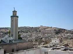 منظر للمدينة بأحد صومعاتها