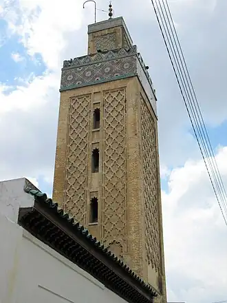 الجامع الكبير بفاس الجديد (تأسس في أواخر القرن الثالث عشر)