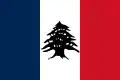 علم بديل لدولة لبنان الكبير في عهد الانتداب الفرنسي (1920–1943)