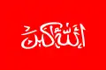 علم حركة مقاومة وزيرستان في باكستان