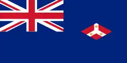 Flag of the British Straits Settlements (1925-1946).