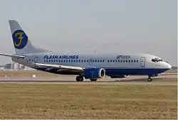 Boeing 737-3Q8 компании Flash Airlines