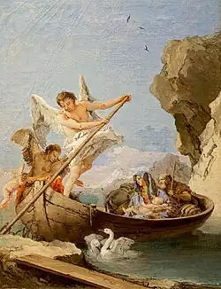 رحلة إلى مصر بقلم جيامباتيستا تيبولو ؛ ج. 1764-70.