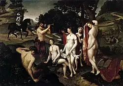 فرانسوا كلويت، حمام ديانا, 1550s