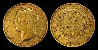 40 فرنكًا من عام 1807