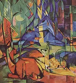 الغزلان في الغابات (الغزلان في الغابات)، 1914