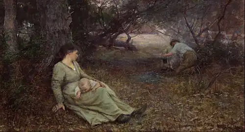 فريدريك ماكوبين&nbsp;&nbsp;[لغات أخرى]‏، على مسار والابي&nbsp;&nbsp;[لغات أخرى]‏ 1896