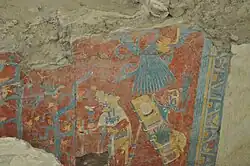 تفاصيل من المعبد الأحمر، 600 - 700، المكسيك