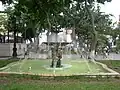 نافورة في ساحة بوليفار في كاراكاس.