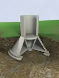 أساس البرج