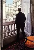 Les raboteurs de parquet -1875شاب بالقرب من النافذة