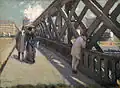 Le pont de l'Europe -1876جسر De l'Europe