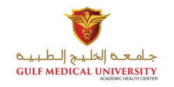 شعار جامعة الخليج الطبية