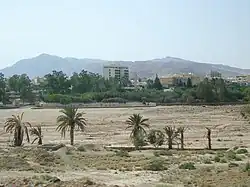 وادي بياش قرب مدخل مدينة قفصة